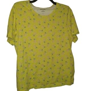 Cozee Corner pineapple 🍍 tee 1X